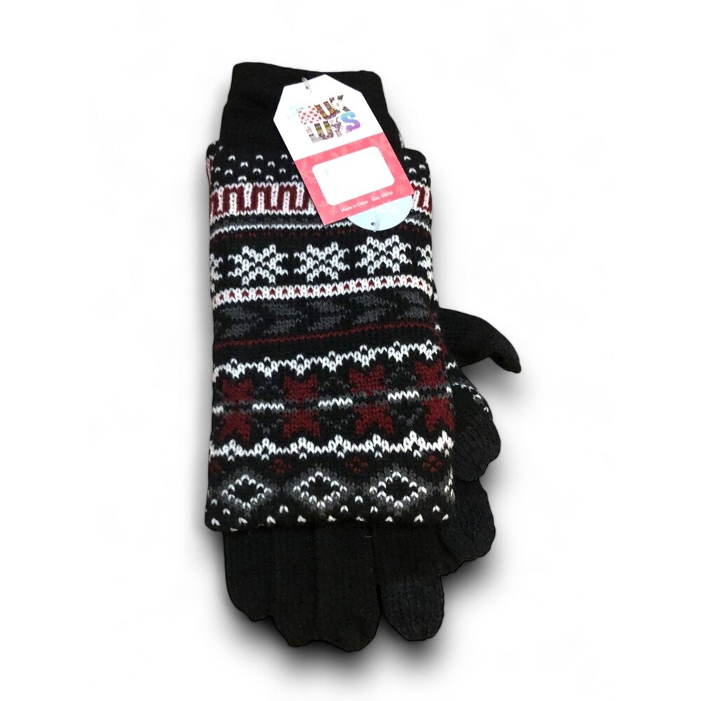 Muk Luks Women's Holiday Gift Winter Gloves - OSFM